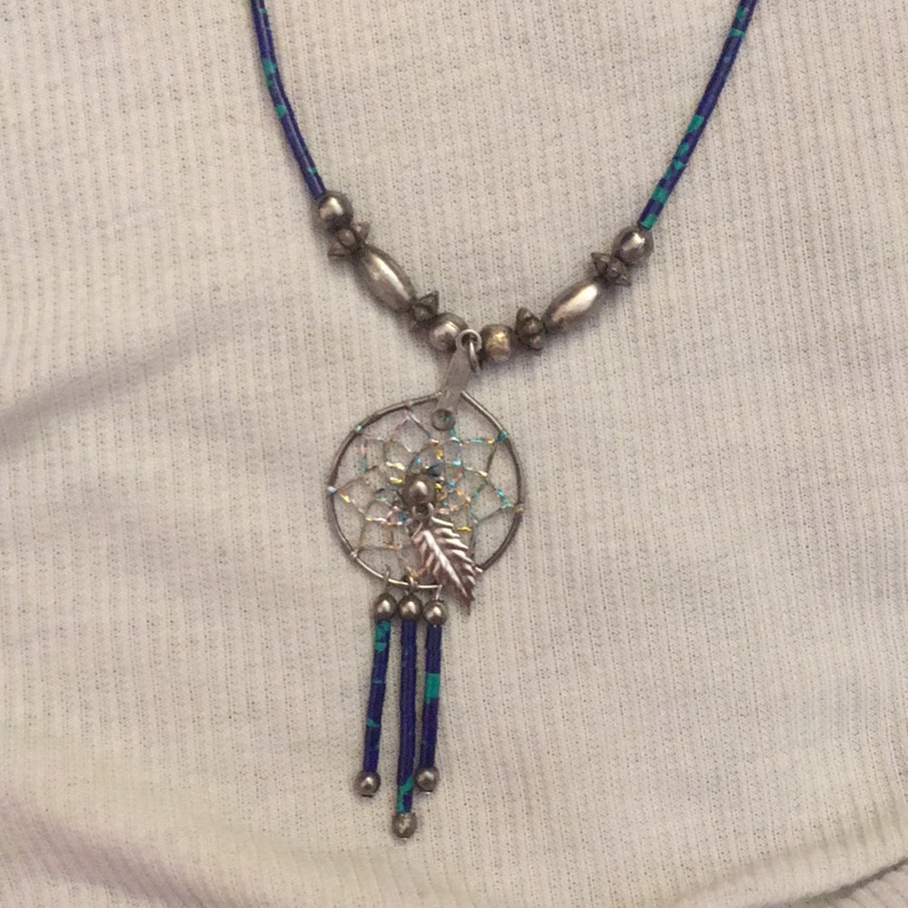 Dream catcher necklace